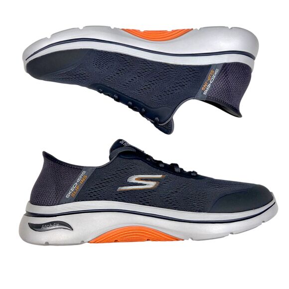 Skechers GO Walk Arch Fit 2.0 Sneakers Gray Mens Size 11.5 WW Extra Wide main image 6